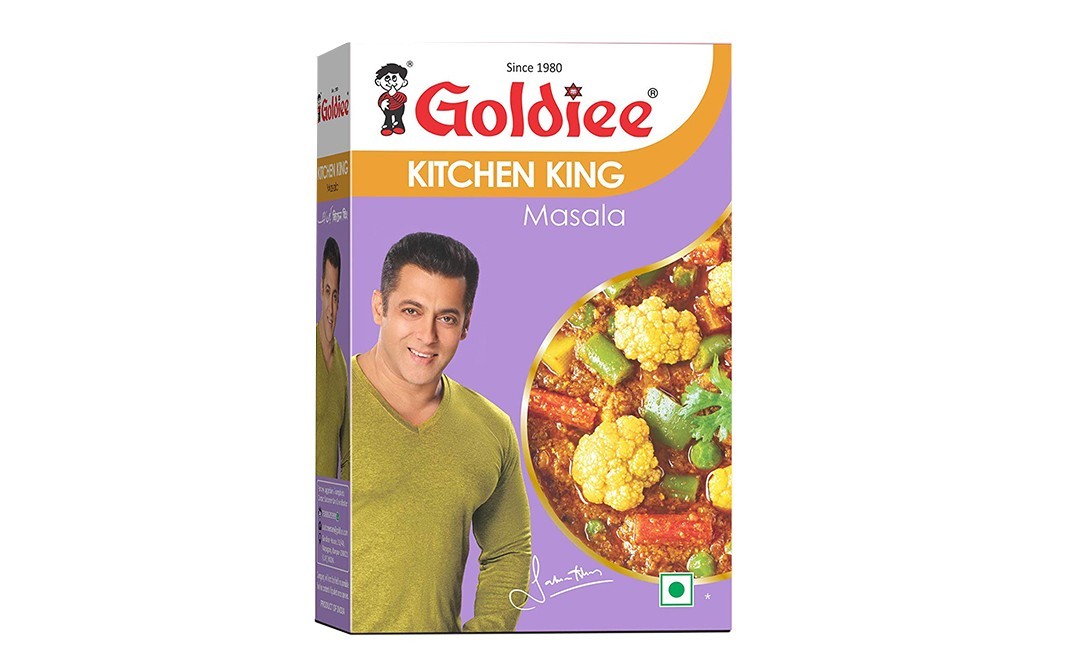Goldiee Kitchen King Masala    Box  100 grams
